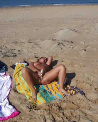 MILF At Beach