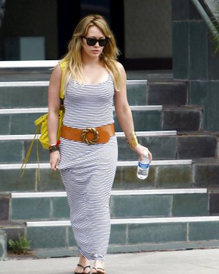 Hilary Duff Candids In Los Angeles