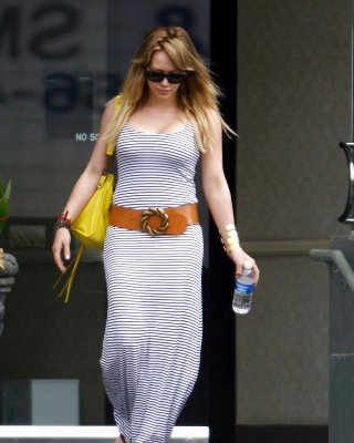 Hilary Duff Candids In Los Angeles