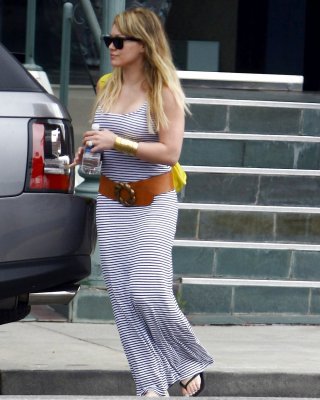 Hilary Duff Candids In Los Angeles