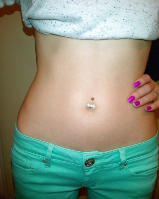 I Adore The Female Tummy And Belly Button!