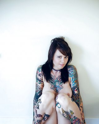 Tattoo-Mädchen Liebe 7 #16643892