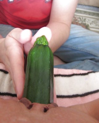 Stolen Pics - Asian Girl With Courgette