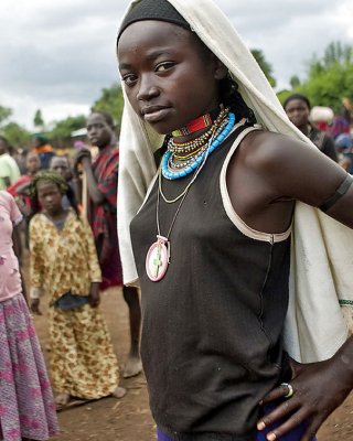 The Beauty Of Africa Traditional Tribe Girls