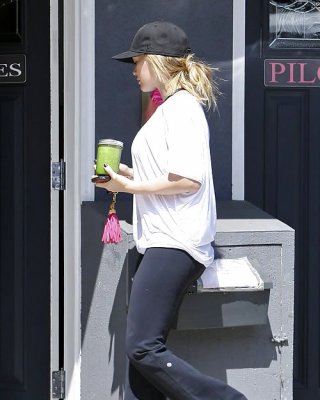 Hilary Duff Ging Nach Einem Fitness-Studio In Los Angeles #5191214