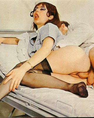 Vintage Nurse - Vintage nurse getting it in a hospital bed Porn Pictures, XXX Photos, Sex  Images #815433 - PICTOA