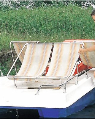 Monique has fun on a boat #5090475