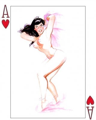 Erotic Playing Cards 6 - Betty Page For 