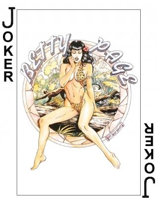 Erotic Playing Cards 6 - Betty Page For 