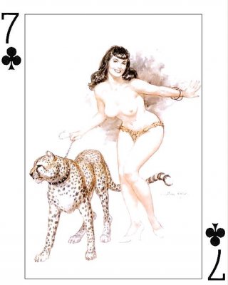 Erotic Playing Cards 6 - Betty Page For 