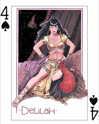 Erotic Playing Cards 6 - Betty Page For 