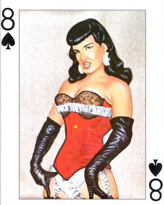 Erotic Playing Cards 6 - Betty Page For 