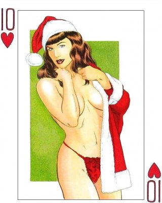 Erotic Playing Cards 6 - Betty Page For 