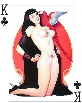 Erotic Playing Cards 6 - Betty Page For 