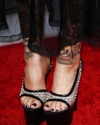 Kat Von D Foot Pics