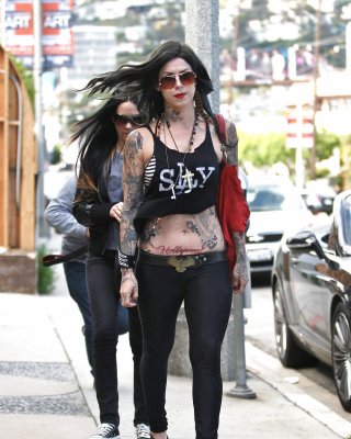 Kat Von D Foot Pics