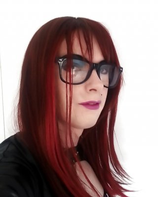 Tranny Ziemlich Kitty - Nuttig Wet-Look Kleid #21521230
