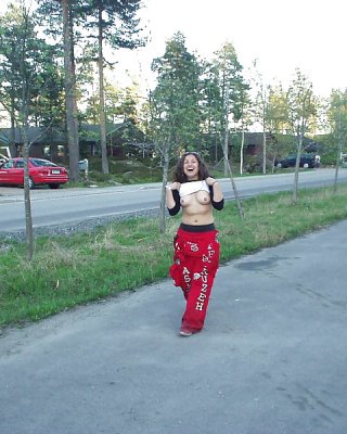 Happy Norwegian Girls Having Fun