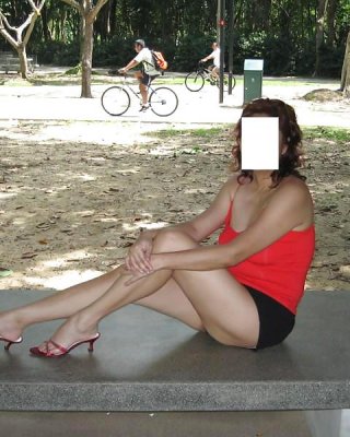 Mature Asian Exhibitionist