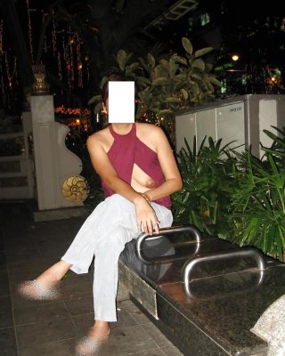 Mature Asian Exhibitionist