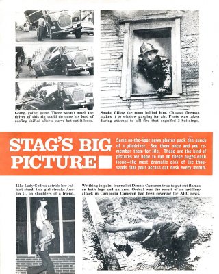 Vintage Magazines Stag - 1975 August