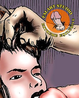 手描きのラフセックスで、彼が彼女のマンコとケツの穴を使っている。
 #20043266