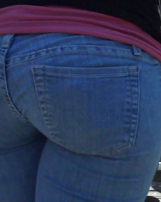 Real Nice So Fine Sweet Ass & Bubble Butt In Jeans 