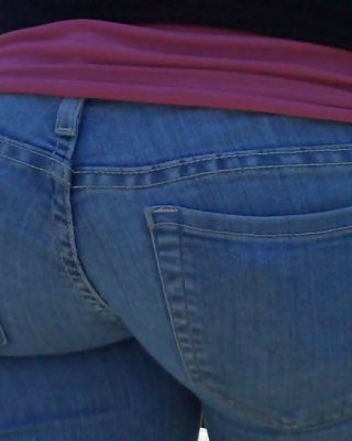 Real Nice So Fine Sweet Ass & Bubble Butt In Jeans 