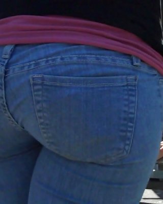 Real Nice So Fine Sweet Ass & Bubble Butt In Jeans 