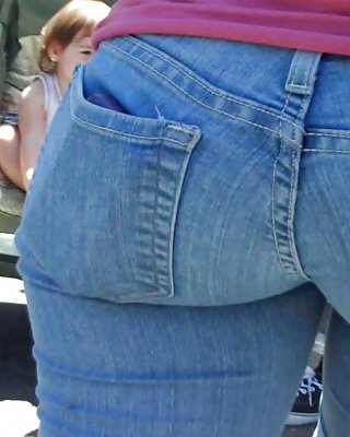 Real Nice So Fine Sweet Ass & Bubble Butt In Jeans 