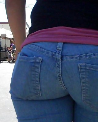 Real Nice So Fine Sweet Ass & Bubble Butt In Jeans 