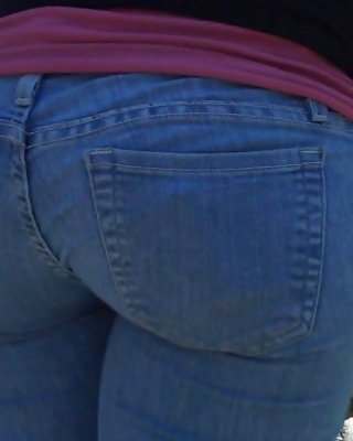 Real Nice So Fine Sweet Ass & Bubble Butt In Jeans 