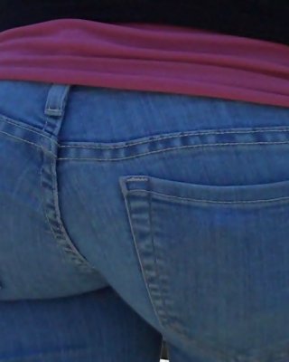 Real Nice So Fine Sweet Ass & Bubble Butt In Jeans 