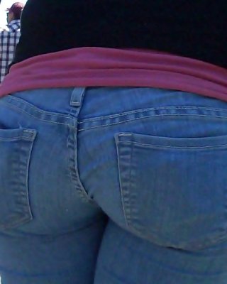 Real Nice So Fine Sweet Ass & Bubble Butt In Jeans 