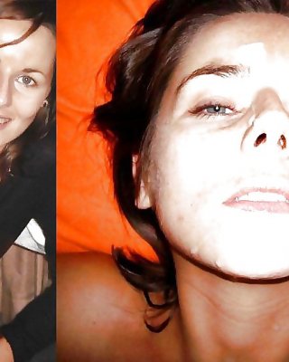 Vor Und Nach Der Mitten Ins Gesicht #18583505
