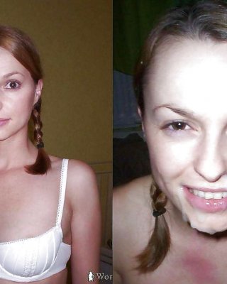Vor Und Nach Der Mitten Ins Gesicht #18583597