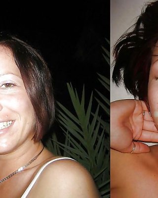 Vor Und Nach Der Mitten Ins Gesicht #18583654