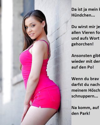 Femdom Captions German Part 21