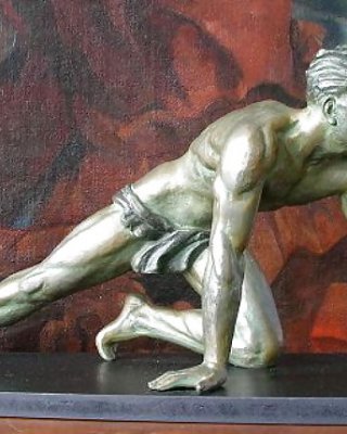 Art-Deco-Statuetten 1 - Arbeiter, Sportler, Krieger 1 #13500250