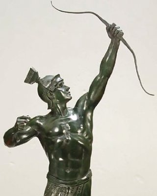 Art-Deco-Statuetten 1 - Arbeiter, Sportler, Krieger 1 #13500262