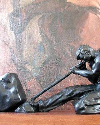 Art-Deco-Statuetten 1 - Arbeiter, Sportler, Krieger 1 #13500308