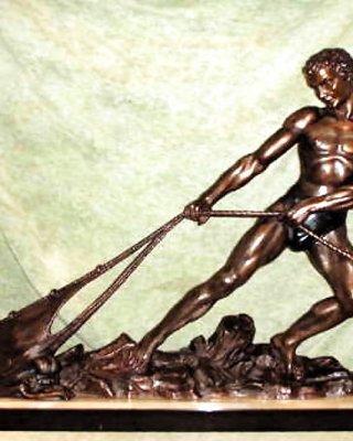 Art-Deco-Statuetten 1 - Arbeiter, Sportler, Krieger 1 #13500332
