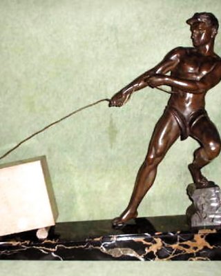 Art-Deco-Statuetten 1 - Arbeiter, Sportler, Krieger 1 #13500348