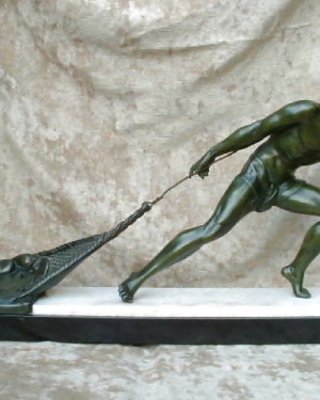 Art-Deco-Statuetten 1 - Arbeiter, Sportler, Krieger 1 #13500356
