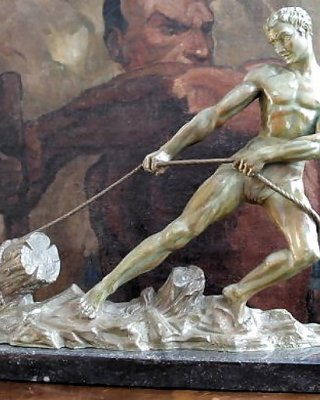Art-Deco-Statuetten 1 - Arbeiter, Sportler, Krieger 1 #13500364