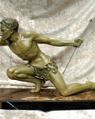 Art-Deco-Statuetten 1 - Arbeiter, Sportler, Krieger 1 #13500378