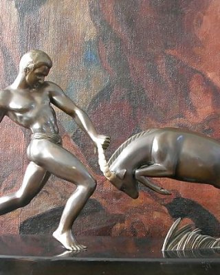 Art-Deco-Statuetten 1 - Arbeiter, Sportler, Krieger 1 #13500385