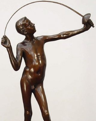 Art-Deco-Statuetten 1 - Arbeiter, Sportler, Krieger 1 #13500398