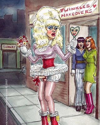 Feminization And Sissy Toons III