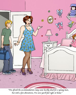 Feminization And Sissy Toons III